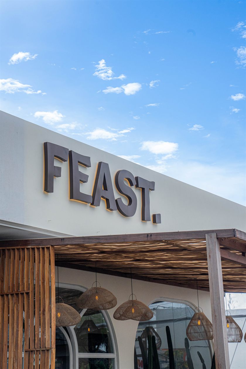 A dish served at Feast Uluwatu